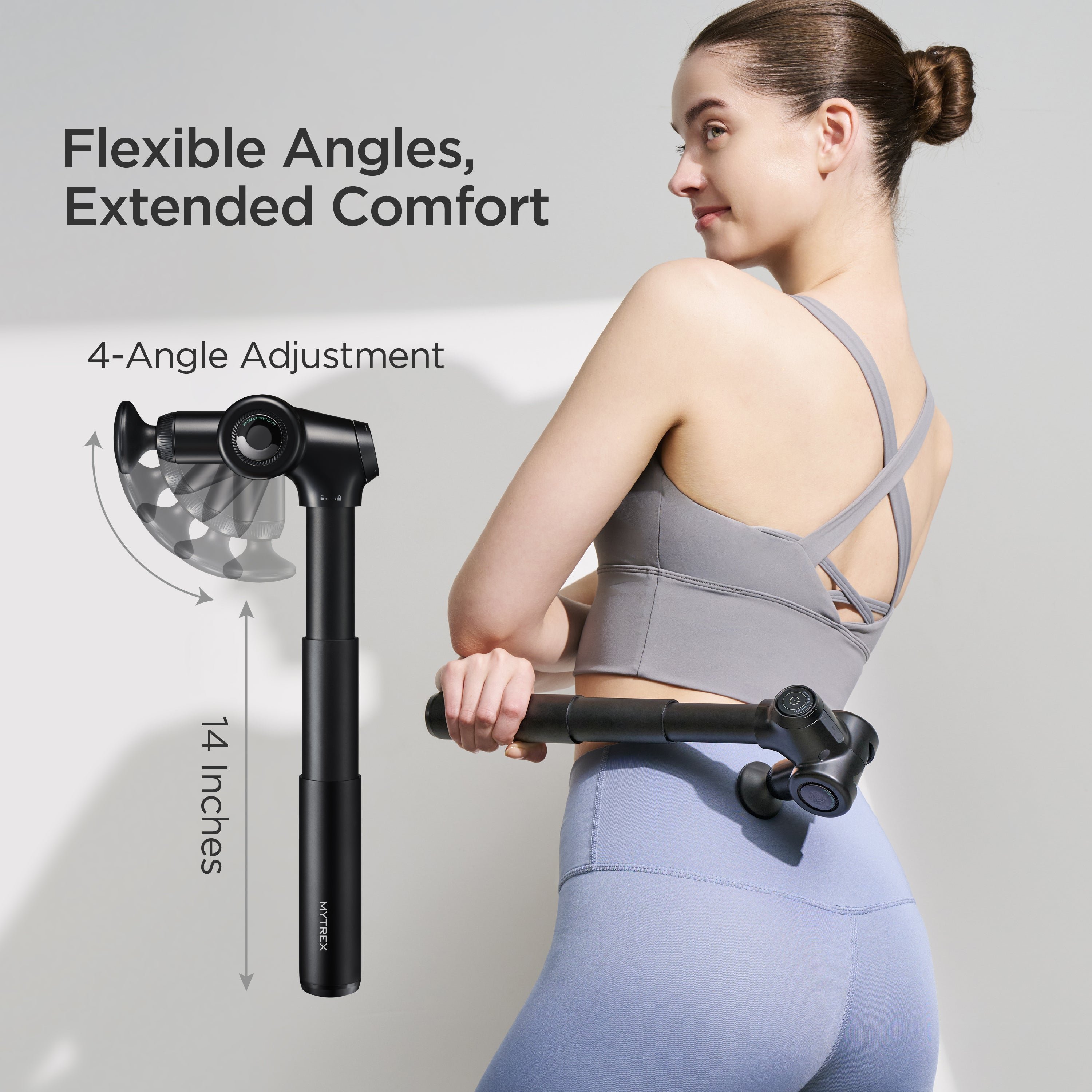 Rebive Ex Fit Foldable Massage Gun